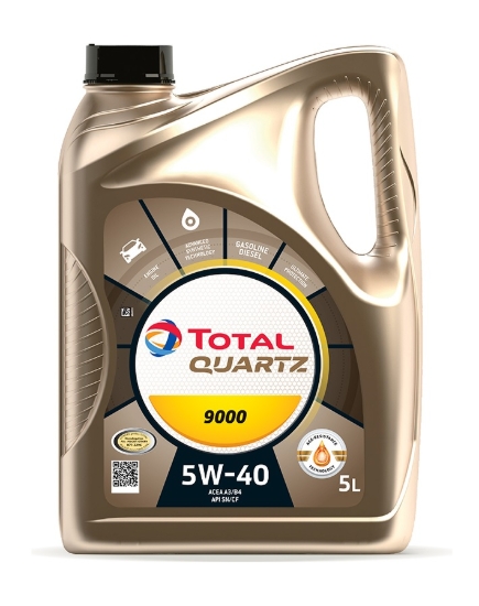 Picture of Motor Oil Quartz 9000 5W40 5Ltr