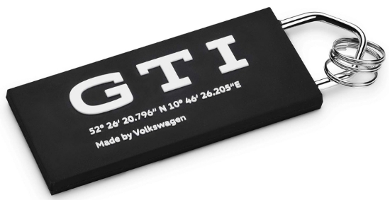Picture of Volkswagen GTI Logo Keyring Tag